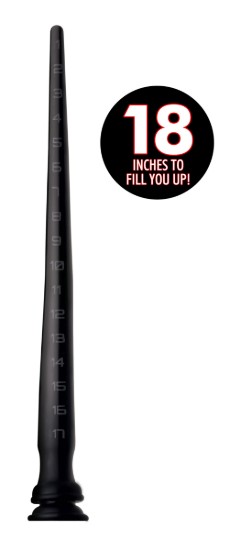 Picture of Silicone Tapered Anal Hose - 18 Inch