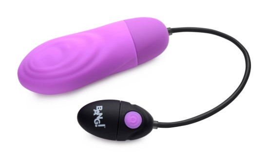 Picture of 7X Pulsing Rechargeable Silicone Vibrator - Purple