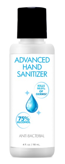 Picture of Advanced Hand Sanitizer - 4 oz