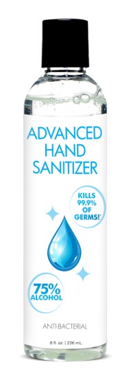 Picture of Advanced Hand Sanitizer - 8 oz