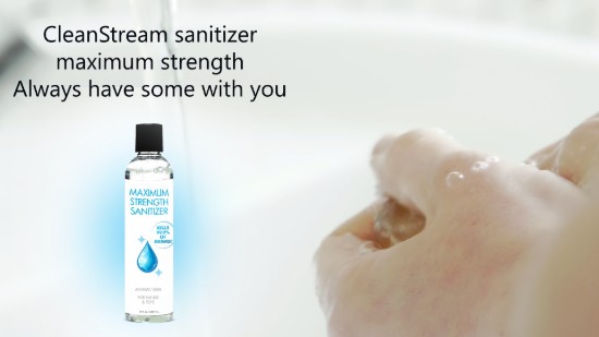 Picture of Anti-Bacterial Maximum Strength Hand Sanitizer 8oz 4-Pack