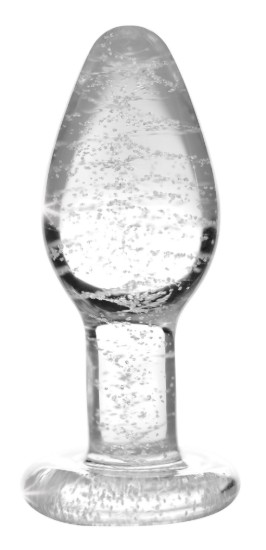 Picture of Glow-In-The-Dark Glass Anal Plug - Small