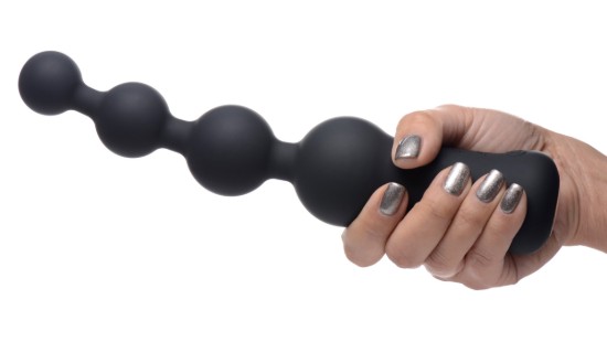 Picture of Deluxe Voodoo Beads 10X Silicone Anal Beads Vibrator