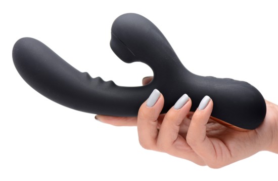 Picture of 8X Silicone Suction Rabbit - Black
