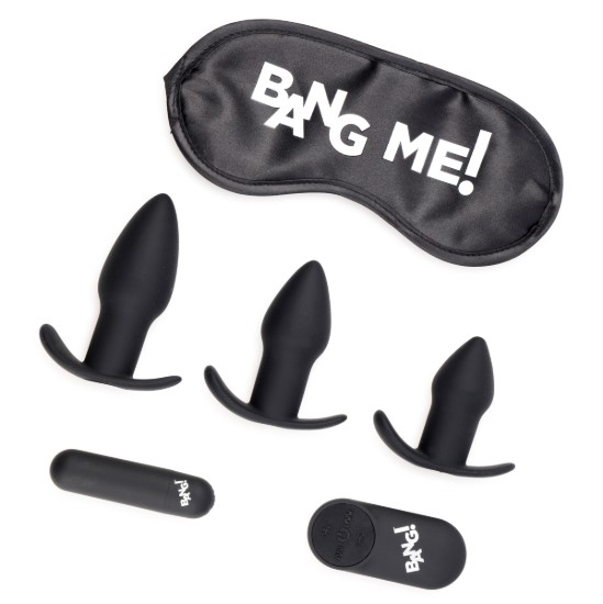 Picture of Backdoor Adventure Remote Control 3 Piece Butt Plug Vibe Kit