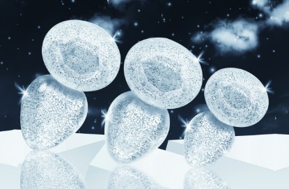 Picture of Glitter Gem Anal Plug Set - Silver