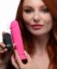 Picture of Power Player 28X Vibrating Silicone Dildo with Remote - Pink