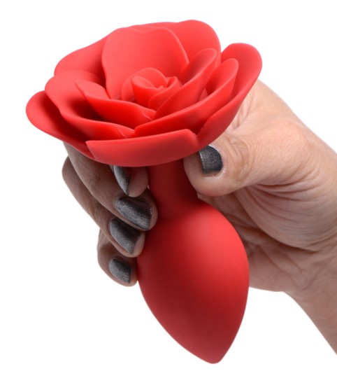 Picture of Booty Bloom Silicone Rose Anal Plug - Large