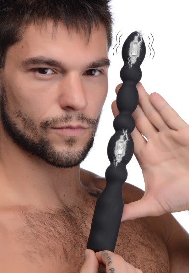 Picture of Viper Anal Beads Silicone Dual Motor Vibrator
