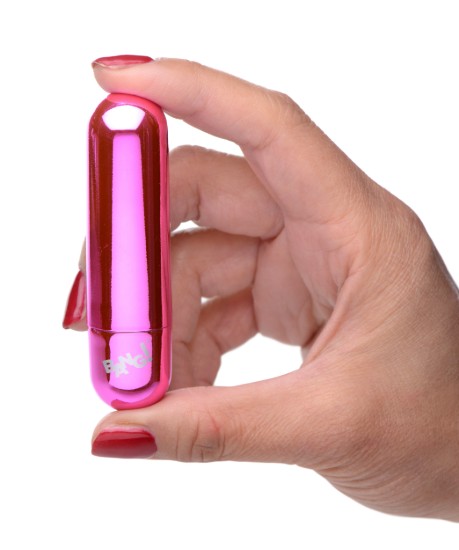 Picture of 10X Rechargeable Vibrating Metallic Bullet - Pink