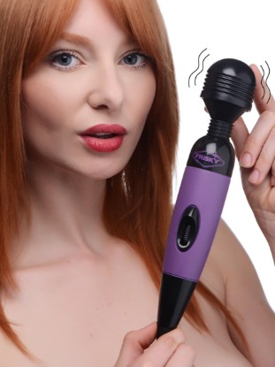 Picture of Playful Pleasure Multi-Speed Vibrating Wand - Purple