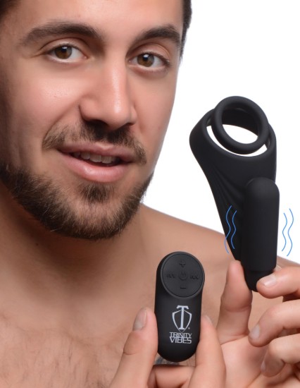 Picture of 7X Silicone C-Ring with Vibrating Taint Stimulator