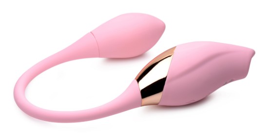 Picture of Shegasm 8X Tandem Plus Silicone Suction Clitoral Stimulator and Egg