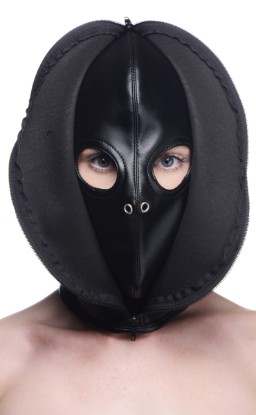 Picture of Zip Front Bondage Hood