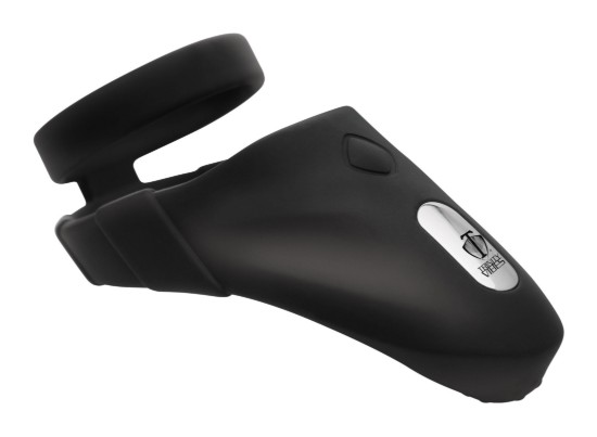 Picture of 10X Silicone Cock Ring with Vibrating Taint Stimulator