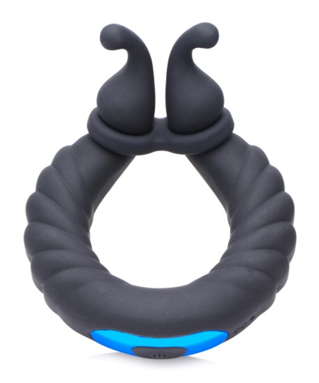 Picture of 10X Cobra Dual Stimulation Silicone Cock Ring