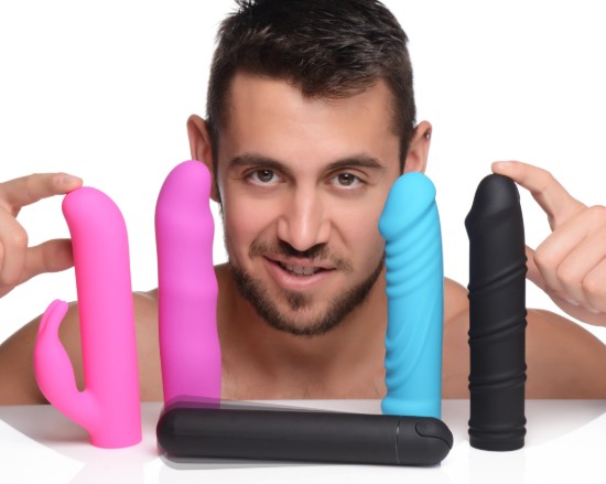Picture of 4-In-1 XL Silicone Bullet and Sleeves Kit