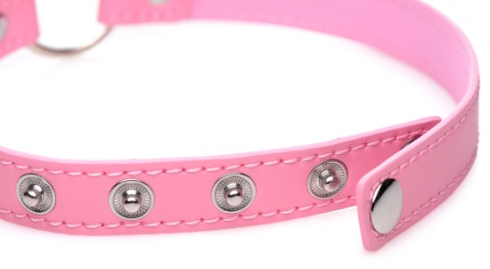 Picture of Kinky Kitty Ring Slim Choker - Pink