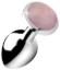 Picture of Authentic Rose Quartz Gemstone Anal Plug - Medium