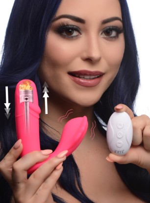 Picture of Panty Thumper 7X Thumping Silicone Vibrator with Remote Control