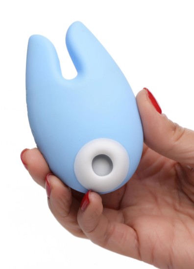 Picture of Sucky Bunny Silicone Clitoral  Stimulator - Blue