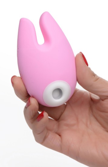 Picture of Sucky Bunny Silicone Clitoral  Stimulator - Pink