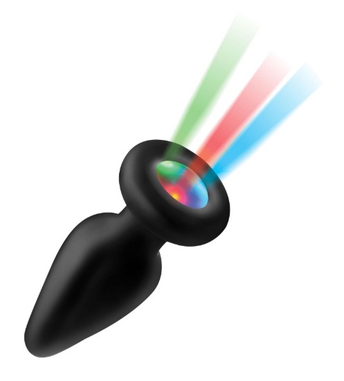 Picture of Light Up Silicone Anal Plug - Medium