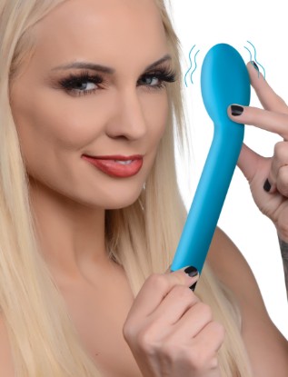 Picture of 10X Silicone G-Spot Vibrator - Blue