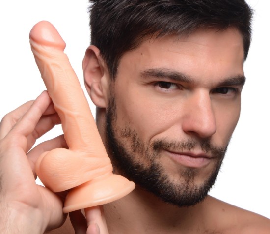 Picture of 6.5 Inch Dildo with Balls - Light