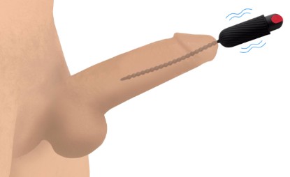 Picture of 7X Dark Chain Rechargeable Silicone Sound with Remote