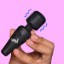 Picture of 10X Ultra Powerful Silicone Mini Wand - Black