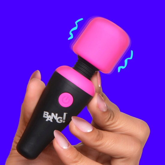 Picture of 10X Ultra Powerful Silicone Mini Wand - Pink