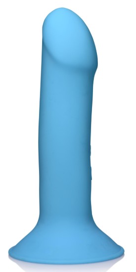 Picture of 10X Squeezable Vibrating Dildo - Blue