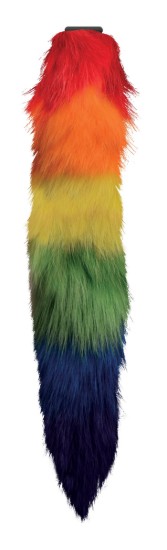 Picture of Interchangeable Rainbow Fox Tail
