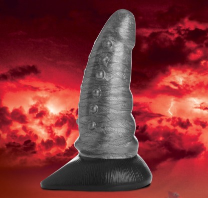 Picture of Beastly Tapered Bumpy Silicone Dildo