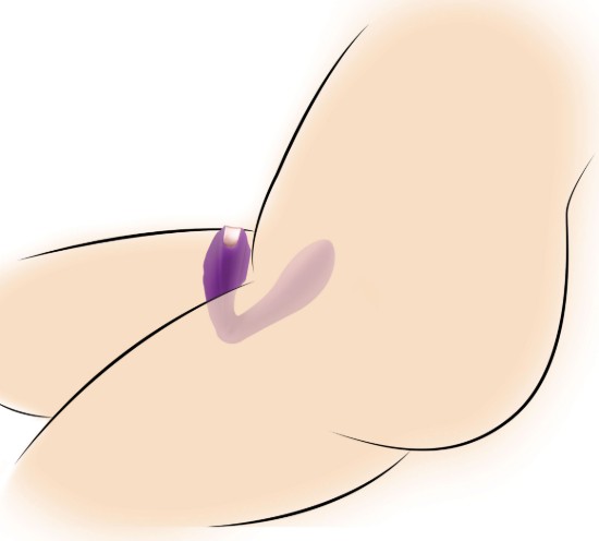 Picture of Pose Plus 10X Pulsing Bendable Silicone Vibrator