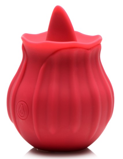 Picture of Bloomgasm Wild Violet 10X Silicone Clit Licking Stimulator - Red