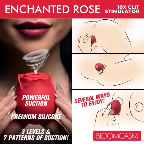 Picture of Enchanted Rose 10X Clit Stimulator