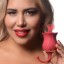 Picture of Royalty Rose Textured Suction Clit Stimulator