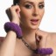 Picture of Cuffed in Fur Furry Handcuffs - Purple