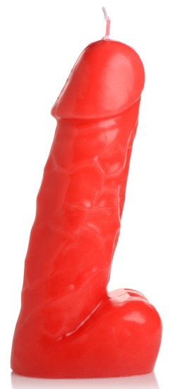 Picture of Spicy Pecker Dick Drip Candle - Red