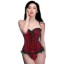 Picture of Scarlet Seduction Lace-up Corset and Thong - Large