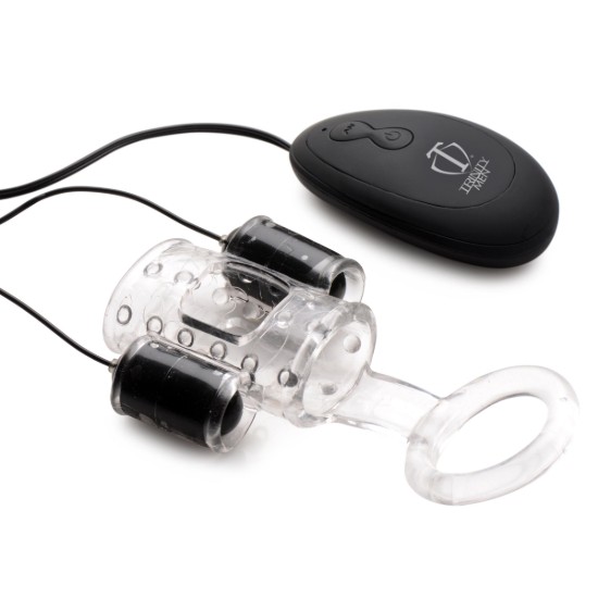 Picture of 20X Dual Cock Teaser with Cock and Ball Ring