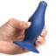 Picture of Squeezable Tapered Large Anal Plug - Blue