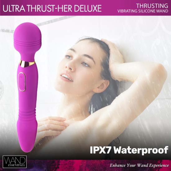 Picture of Ultra Thrust-Her Deluxe Thrusting and Vibrating Silicone Wand