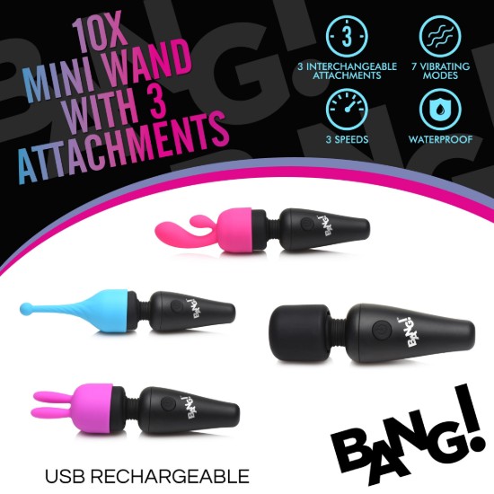 Picture of 10X Mini Wand with 3 Attachments