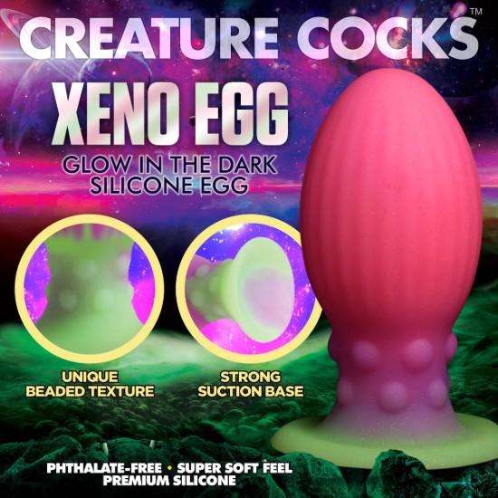Picture of Xeno Egg Glow in the Dark Silicone Egg - XL