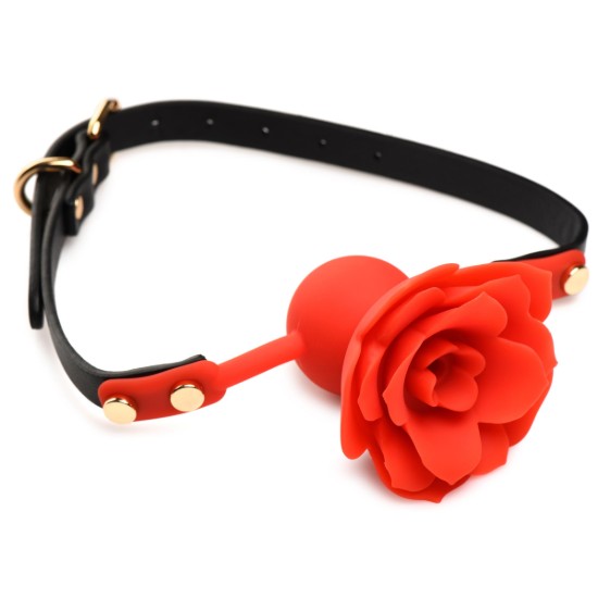Picture of Blossom Silicone Breathable Rose Gag