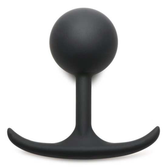 Picture of Premium Silicone Round Weighted Anal Plug - Large
