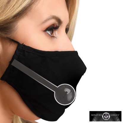 Picture of Under Cover Ball Gag Face Mask